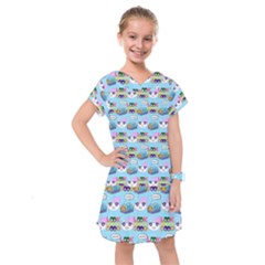 Look Cat Kids  Drop Waist Dress