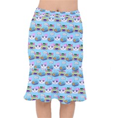 Look Cat Short Mermaid Skirt