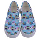 Look Cat Kids  Canvas Slip Ons View1