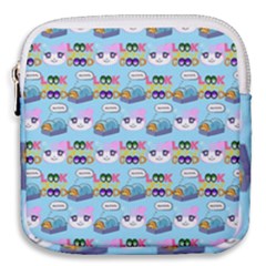 Look Cat Mini Square Pouch