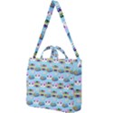 Look Cat Square Shoulder Tote Bag View1