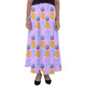 Cartoon Pattern Flared Maxi Skirt View1