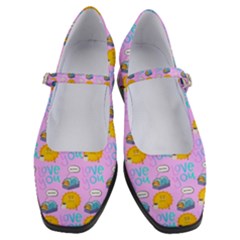 Cartoon Pattern Women s Mary Jane Shoes