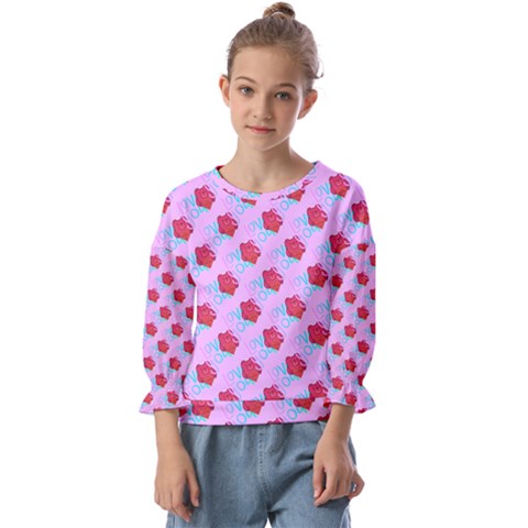 Stars Kids  Cuff Sleeve Top by Sparkle