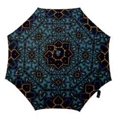 Blue Pattern Hook Handle Umbrellas (medium) by Dazzleway