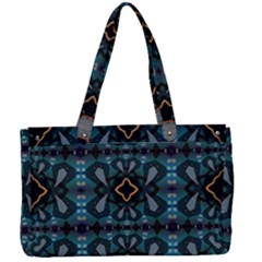 Blue Pattern Canvas Work Bag by Dazzleway