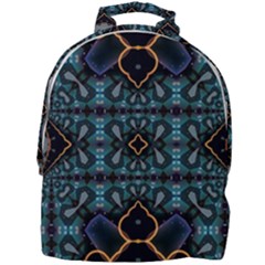 Blue Pattern Mini Full Print Backpack