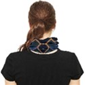 Blue pattern Face Covering Bandana (Two Sides) View2