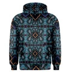 Blue Pattern Men s Core Hoodie