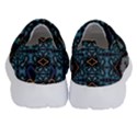 Blue pattern Kids  Velcro No Lace Shoes View4