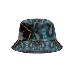 Blue Pattern Bucket Hat (kids)