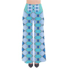 Turquoise So Vintage Palazzo Pants by Dazzleway