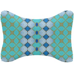 Turquoise Seat Head Rest Cushion by Dazzleway