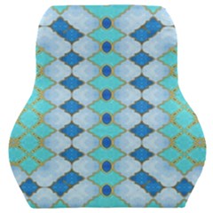 Turquoise Car Seat Back Cushion  by Dazzleway