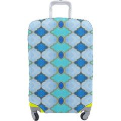 Turquoise Luggage Cover (large) by Dazzleway