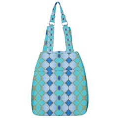 Turquoise Center Zip Backpack by Dazzleway