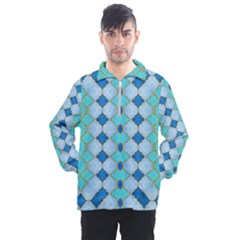 Turquoise Men s Half Zip Pullover