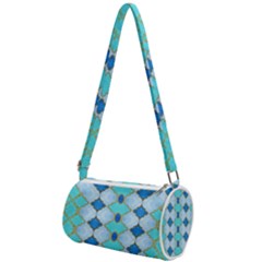 Turquoise Mini Cylinder Bag