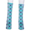 Turquoise Men s Crew Socks View2