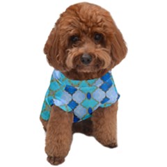 Turquoise Dog T-shirt by Dazzleway