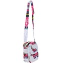 Unicorn Sketchy Style Drawing Shoulder Strap Belt Bag View1