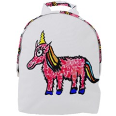 Unicorn Sketchy Style Drawing Mini Full Print Backpack