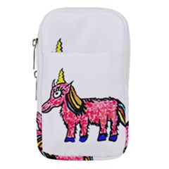 Unicorn Sketchy Style Drawing Waist Pouch (small) by dflcprintsclothing