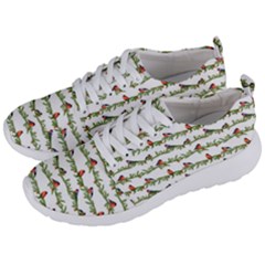 Bullfinches On The Branches Men s Lightweight Sports Shoes by SychEva