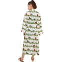 Bullfinches On The Branches Maxi Kimono View2