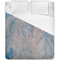 Convoluted Patterns Duvet Cover (california King Size) by kaleidomarblingart