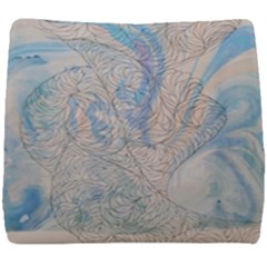 Convoluted Patterns Seat Cushion by kaleidomarblingart