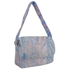 Convoluted Patterns Courier Bag by kaleidomarblingart