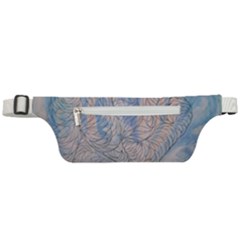 Convoluted Patterns Active Waist Bag by kaleidomarblingart