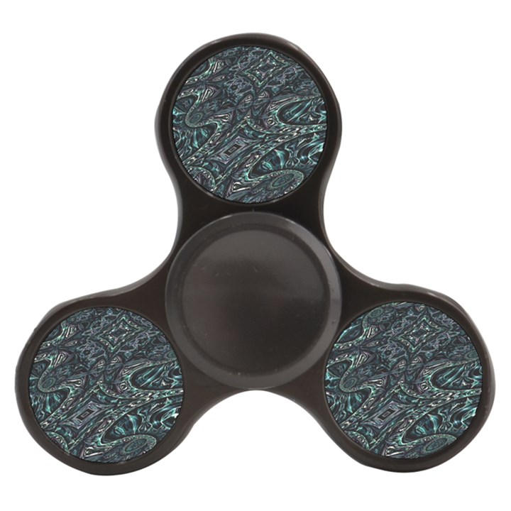 Emerald Distortion Finger Spinner