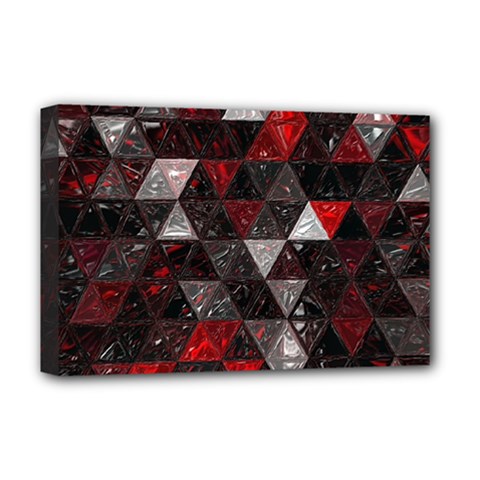 Gothic Peppermint Deluxe Canvas 18  X 12  (stretched) by MRNStudios