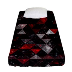 Gothic Peppermint Fitted Sheet (single Size) by MRNStudios