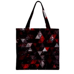 Gothic Peppermint Zipper Grocery Tote Bag by MRNStudios