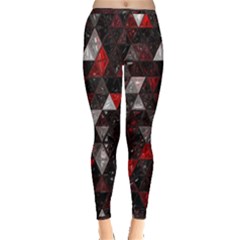 Gothic Peppermint Inside Out Leggings by MRNStudios