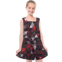 Gothic Peppermint Kids  Cross Back Dress by MRNStudios