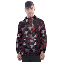 Gothic Peppermint Men s Front Pocket Pullover Windbreaker by MRNStudios