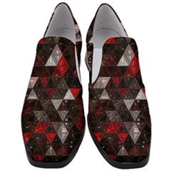 Gothic Peppermint Women Slip On Heel Loafers by MRNStudios