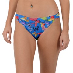 Bright Butterflies Circle In The Air Band Bikini Bottom by SychEva