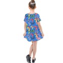 Bright Butterflies Circle In The Air Kids  Simple Cotton Dress View2