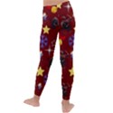 Krampus with Brat Red Kids  Lightweight Velour Leggings View4