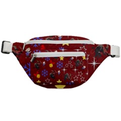 Krampus With Brat Red Fanny Pack by NerdySparkleGoth