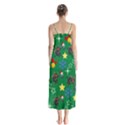 Krampus and Brat Green Button Up Chiffon Maxi Dress View2