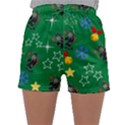 Krampus Kawaii Green Sleepwear Shorts View1