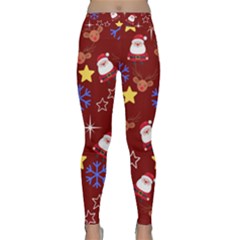 Santa Red Classic Yoga Leggings by NerdySparkleGoth