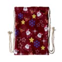 Santa Red Drawstring Bag (Small) View2