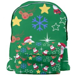 Santa Green Giant Full Print Backpack by NerdySparkleGoth